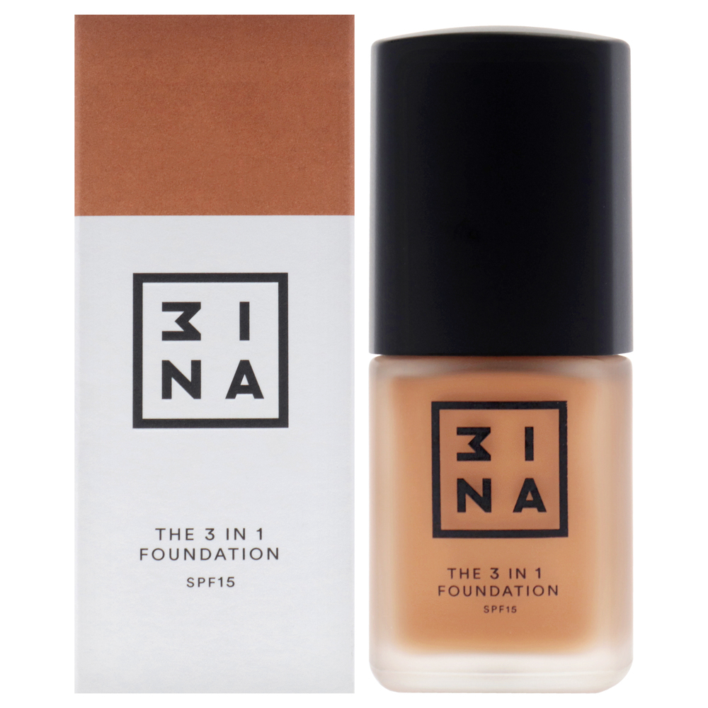 The 3-In-1 Foundation SPF 15 - 218 by 3Ina for Women - 1.01 oz Foundation